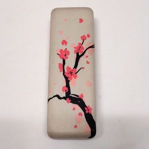 Jins Cream Eyewear Salute to Japan Hard Case and Cleaning Cloth Only EC#29